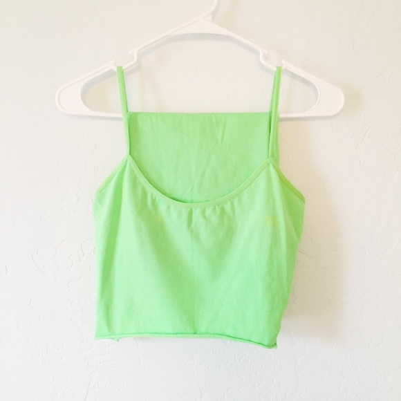 Lime green two piece! Top and skirt - Picture 4 of 4